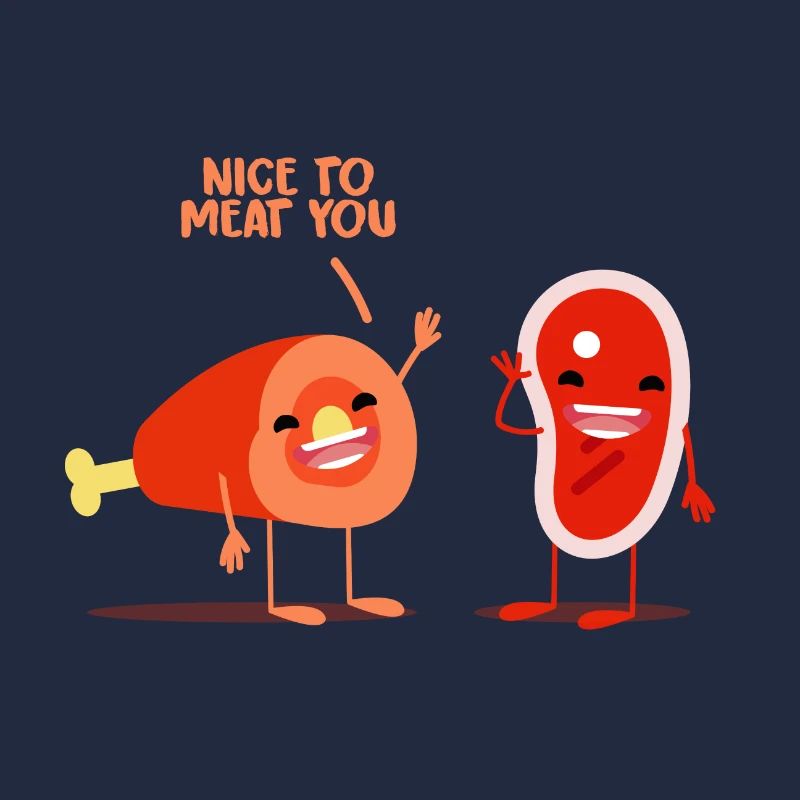 Metzger Fleisch Steak witzig Geschenk Geschenkidee