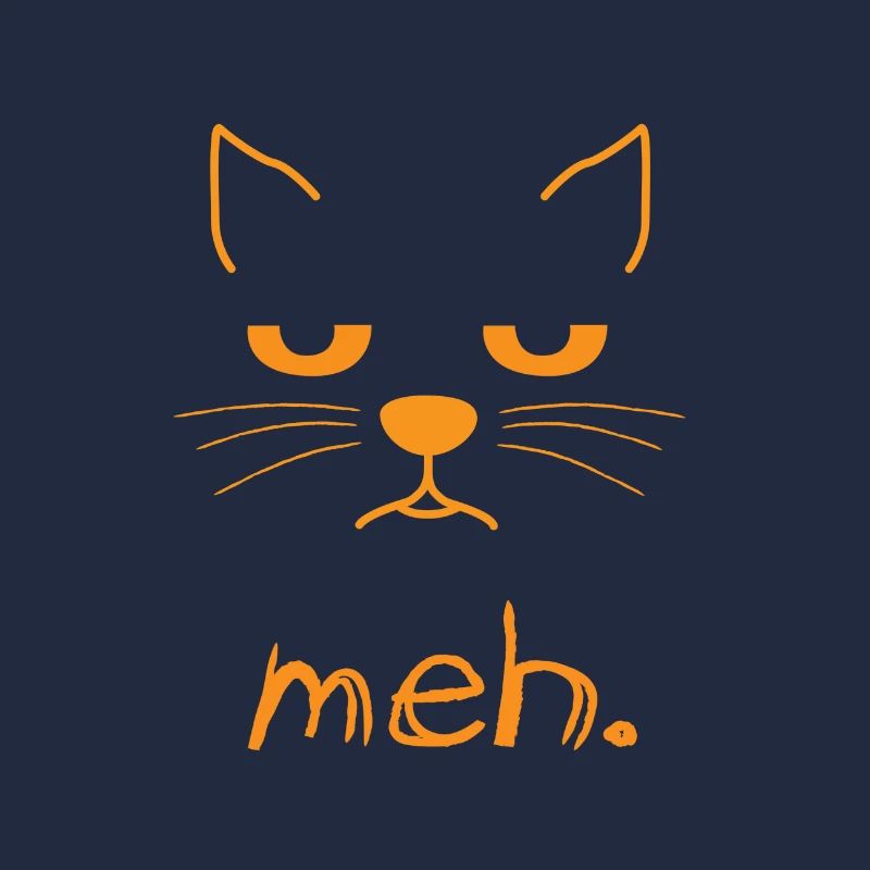 Die genervte Katze