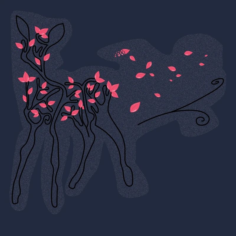 Bambi au vent