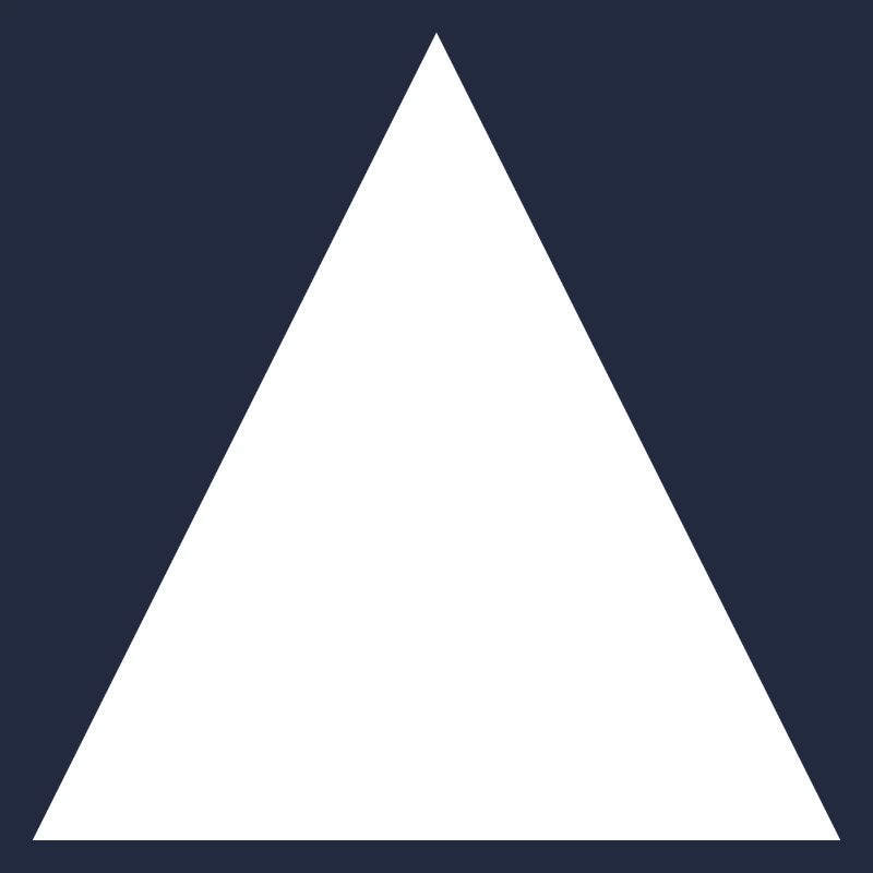 Triangle white