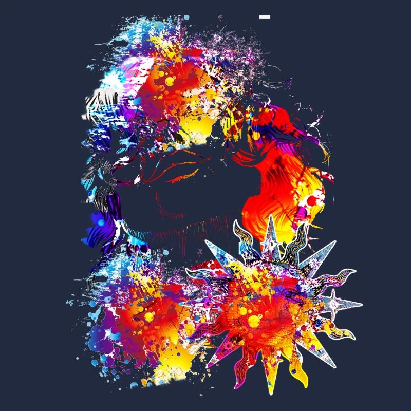 Bouche colorée