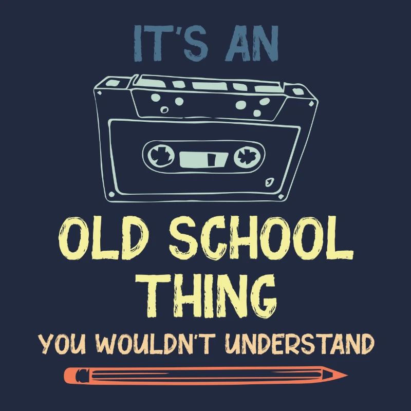 Oldschool old school 90s Geschenkidee nineties