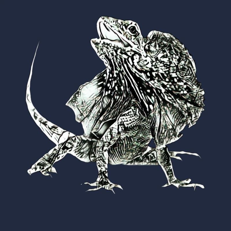 frilled lizard