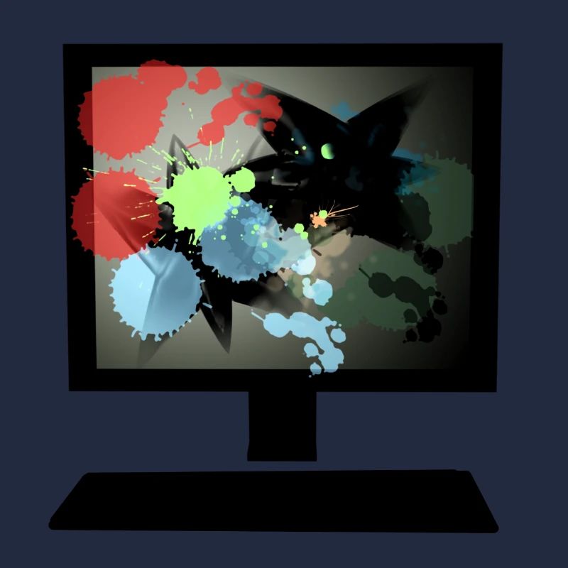 pc coloré