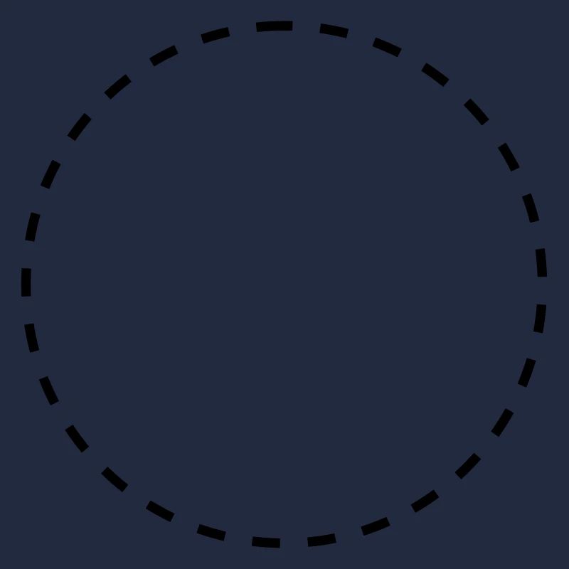 Cercle pointillé