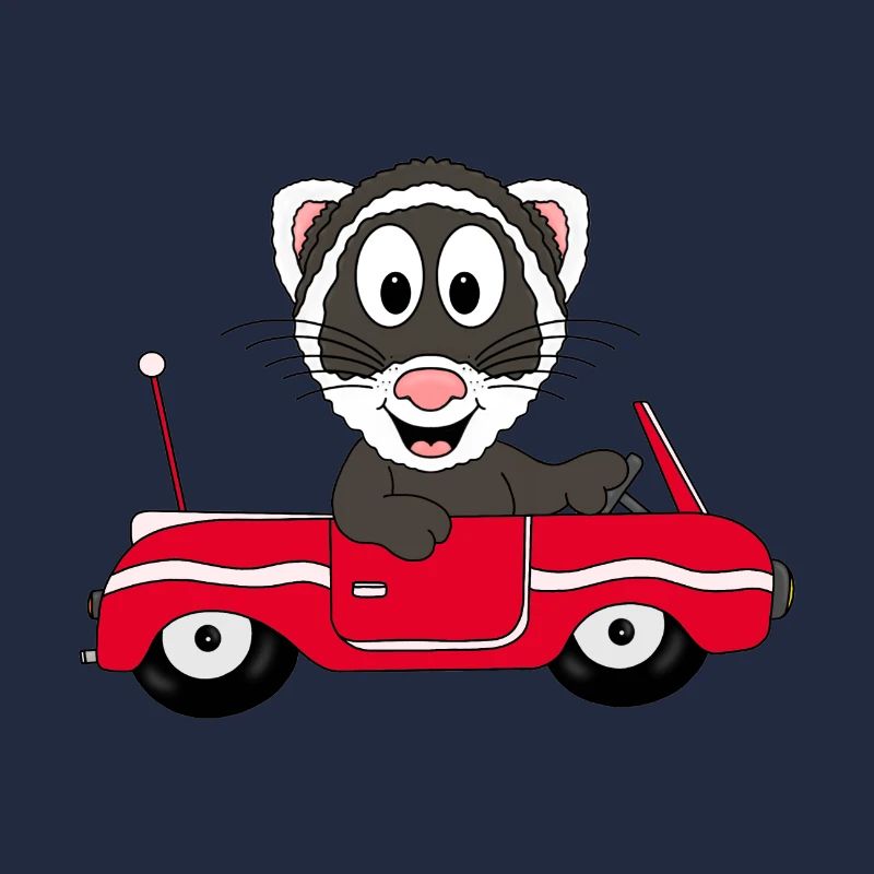 FRETTCHEN - AUTO - AUTOFAHRER - TIER - FUN