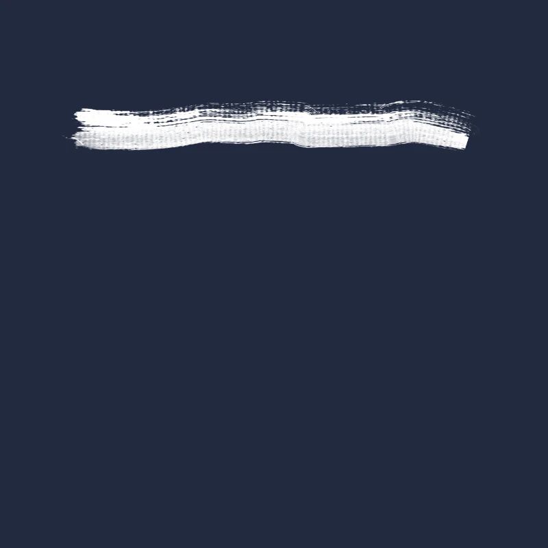 White brush stroke line basic text