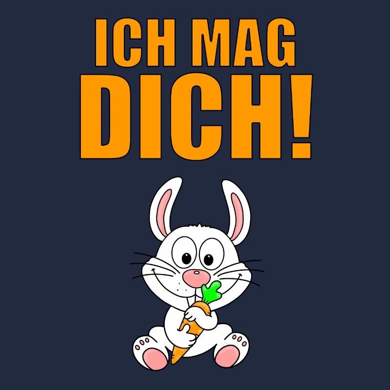 ICH MAG DICH! - HASE - MÖHRE - TIER - LIEBE