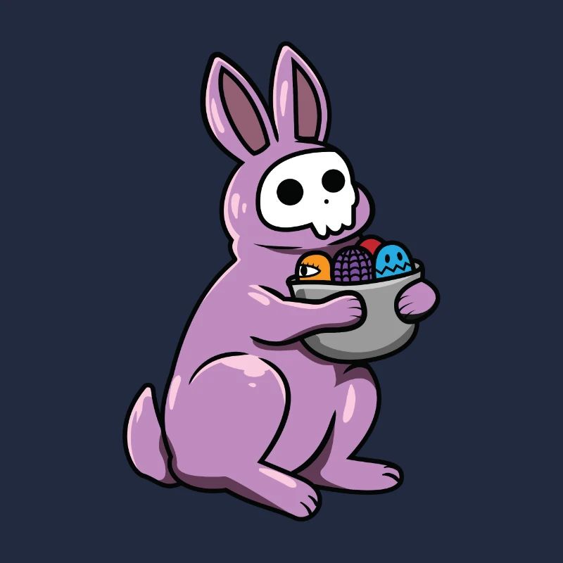 Gothic Rabbit Gothic Hase Gothic Ostern Emo Goth