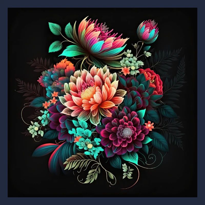 Botanicals Flower Pattern