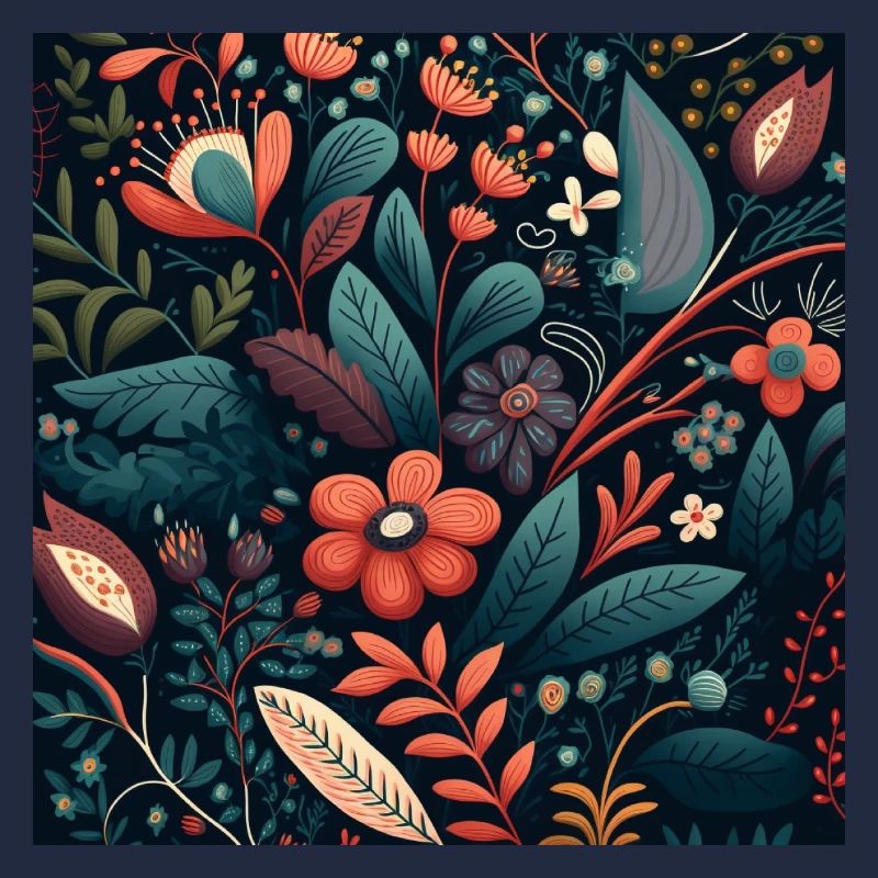 Botanicals Flower Pattern