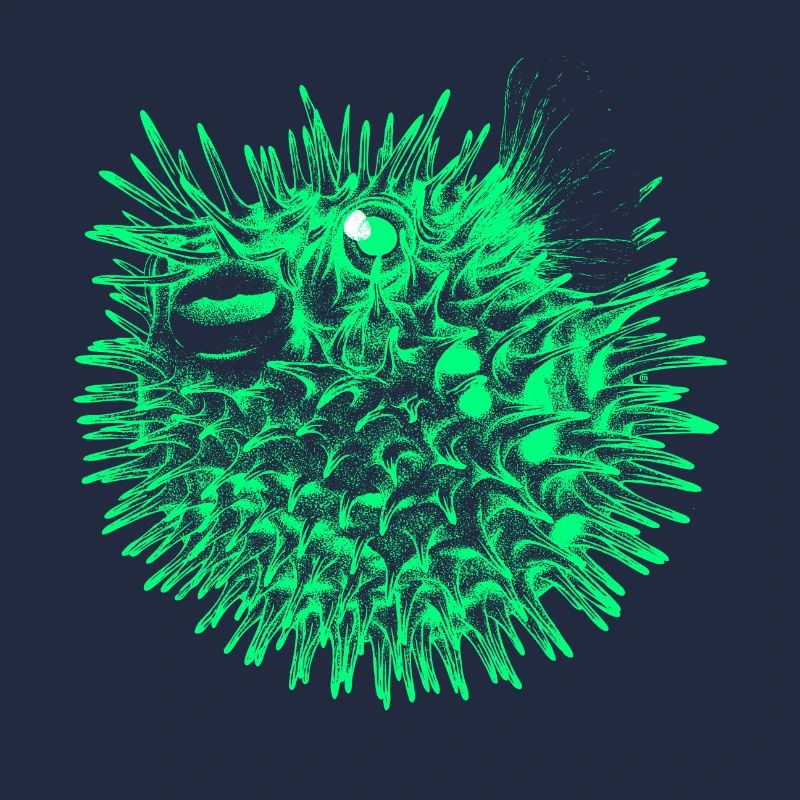 Poisson-globe (néon)