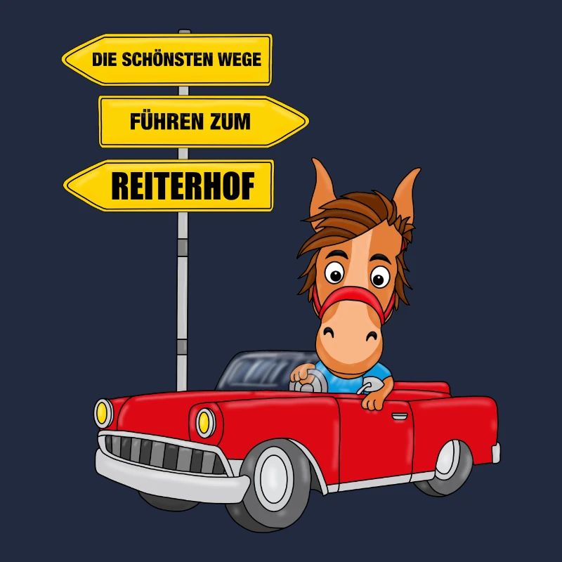REITERHOF - PFERD - PFERDE - AUTO