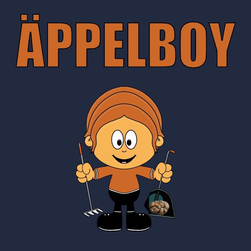 ÄPPELBOY - JUNGE - AUSMISTEN - STALL - PFERD
