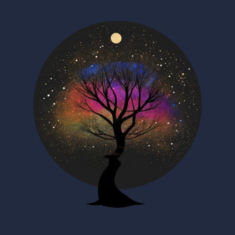 Baum im Universum