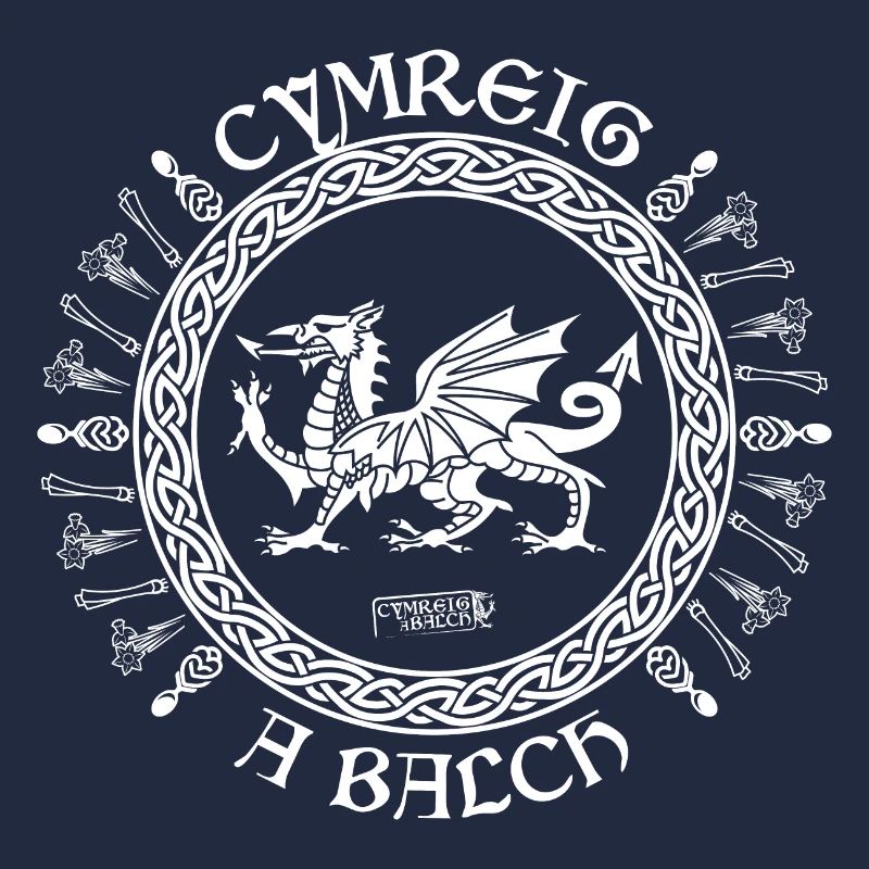CYMREIG A BALCH Celtic Ring (Welsh and Proud)