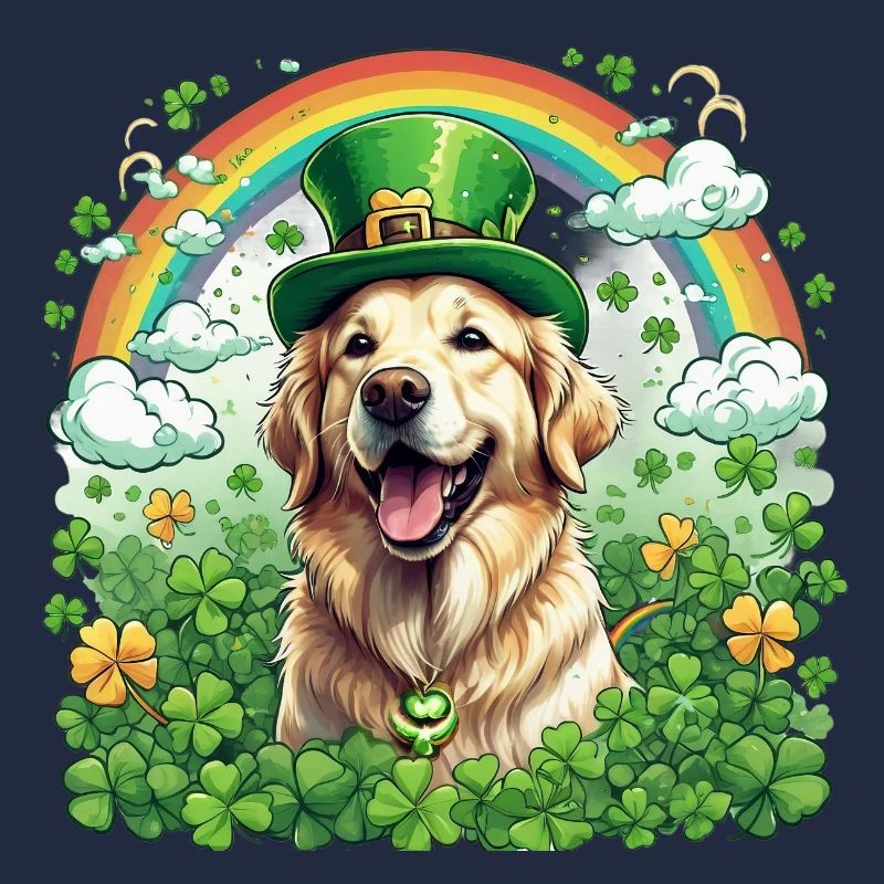 Chapeau vert et trèfle I Or de la Saint-Patrick