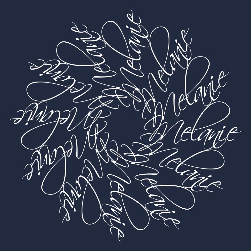 Melanie Name Mandala