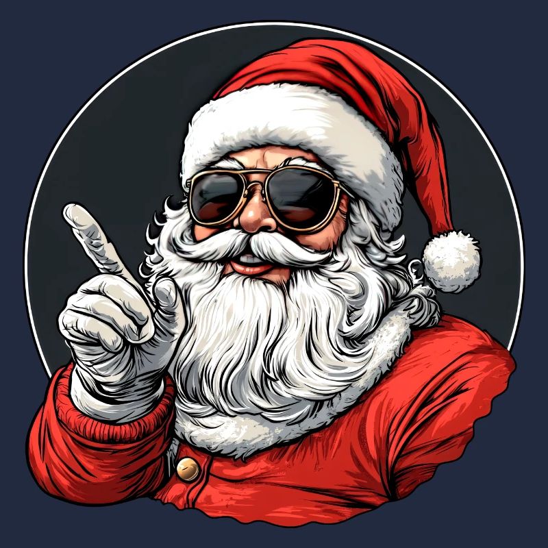 Cooler Weihnachtsmann