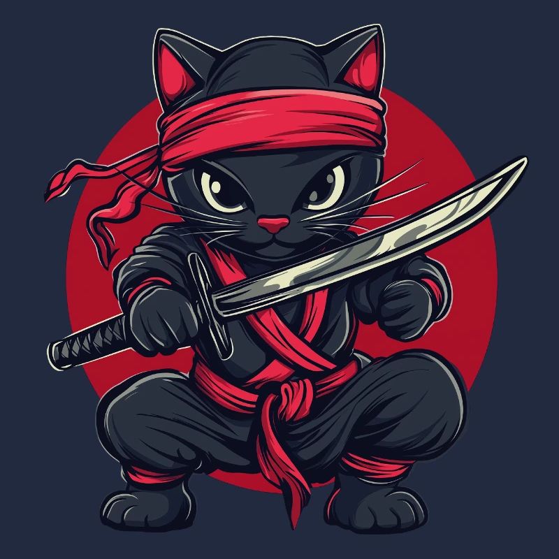 Katze Ninja