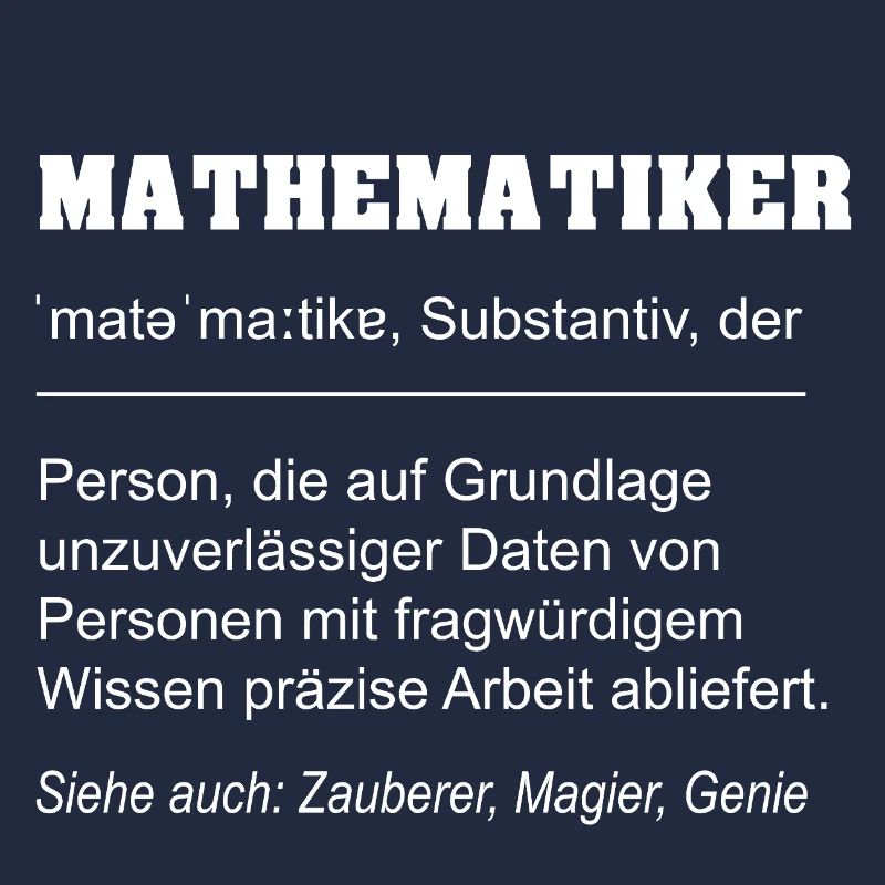 Définition du mathématicien