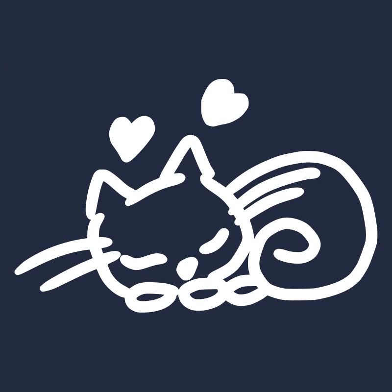 Cadeau d'animal de compagnie de dessin animé de chat