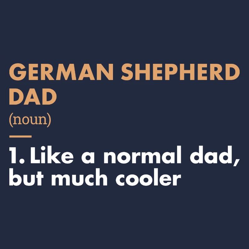 German Shepherd Dad Definition