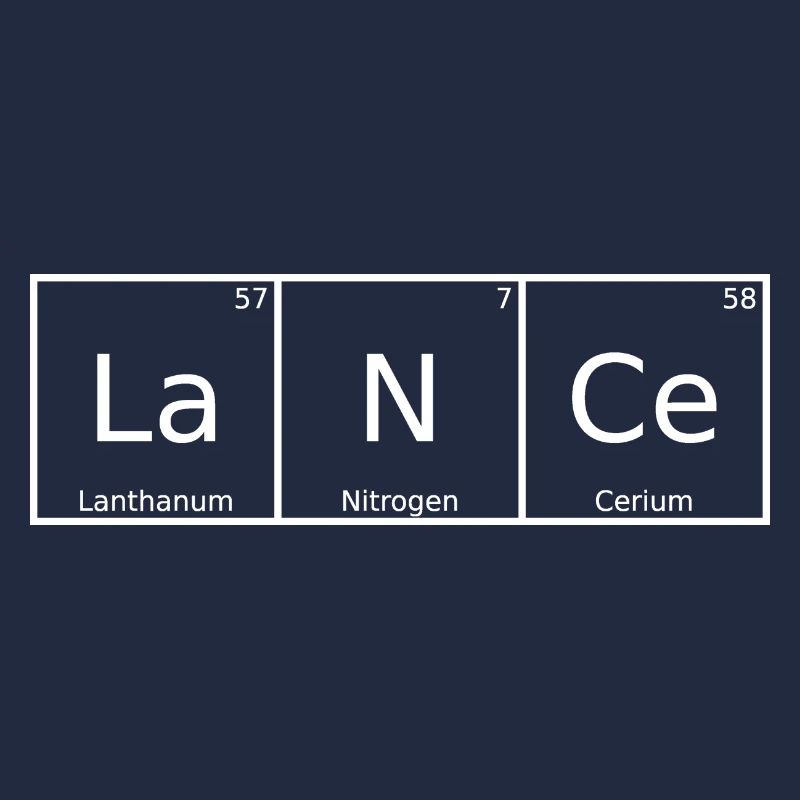 Lance Surname First Name Chemistry Periodic Table Elements