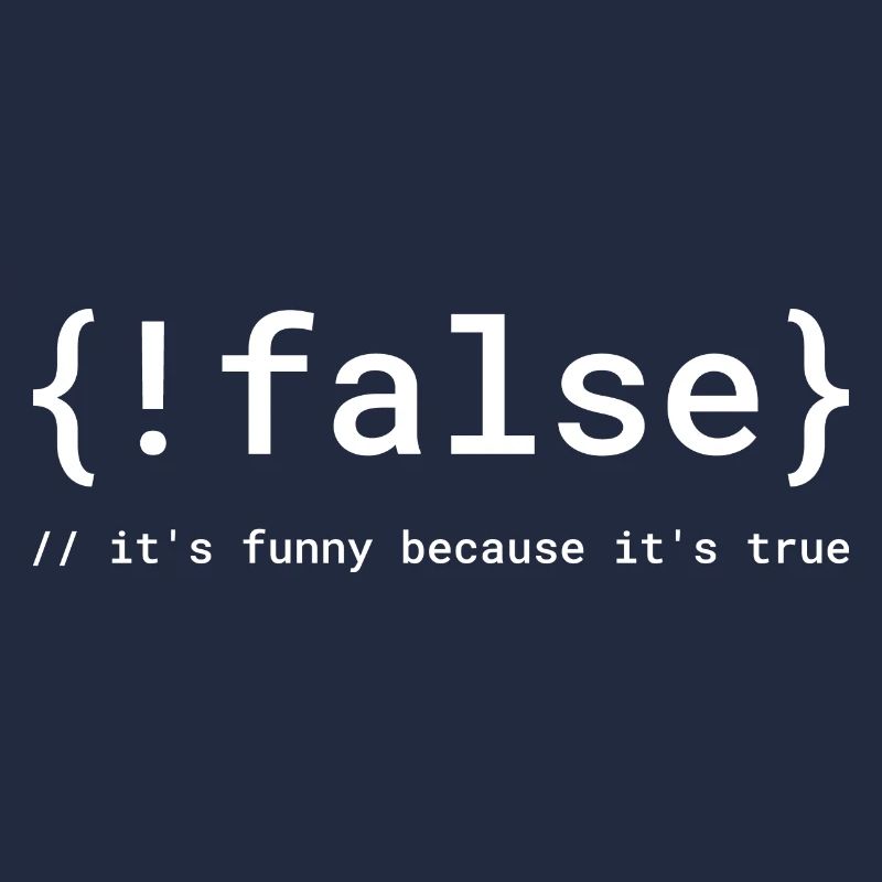 Code Humor Tee: Der logische Witz