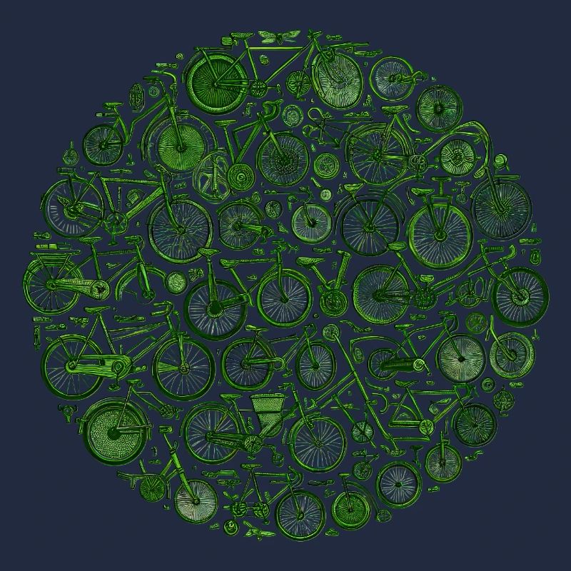 Conception de vélo pour le cyclisme et le cyclisme sur route