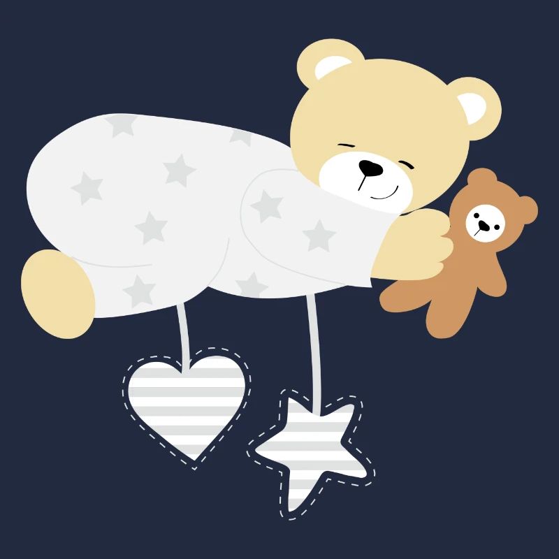 Schlafbär mit Teddy