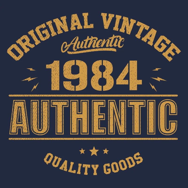 Authentic 1984 Cadeau D'anniversaire Original 1984