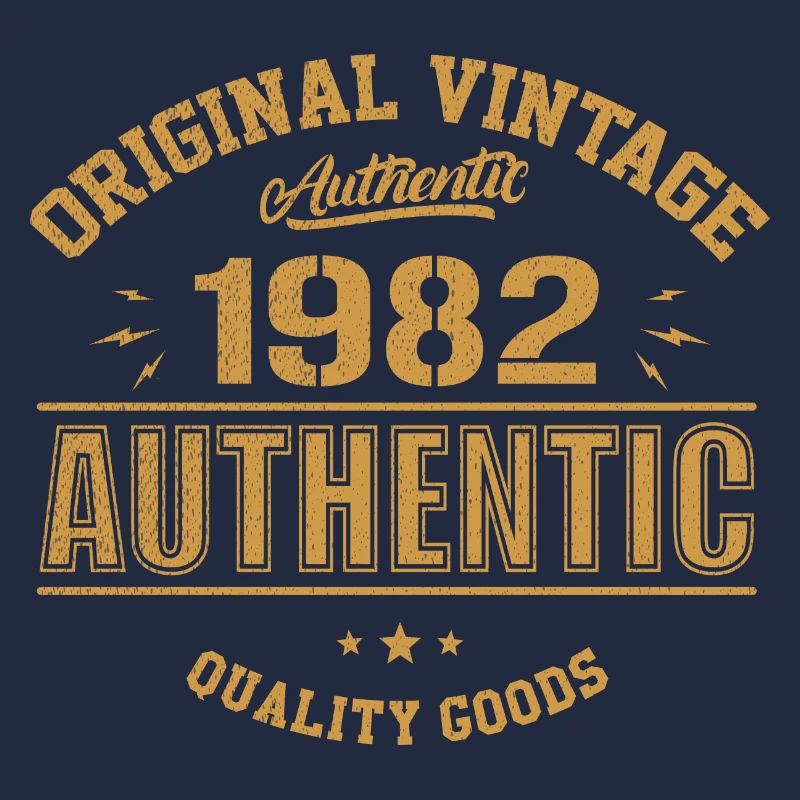 Authentic 1982 Cadeau D'anniversaire Original 1982