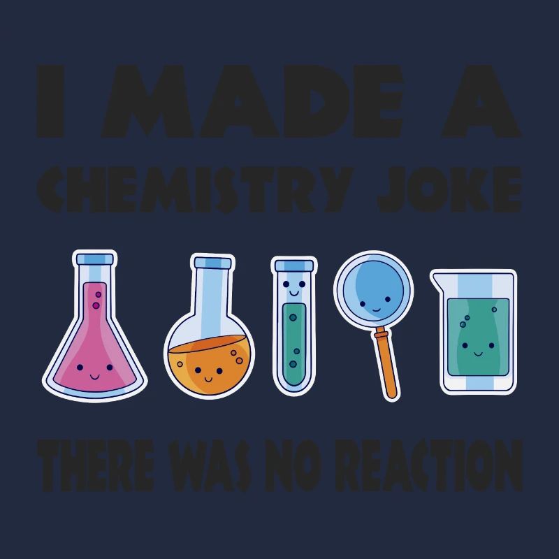 Blague de chimie, il n’y a pas eu de réaction