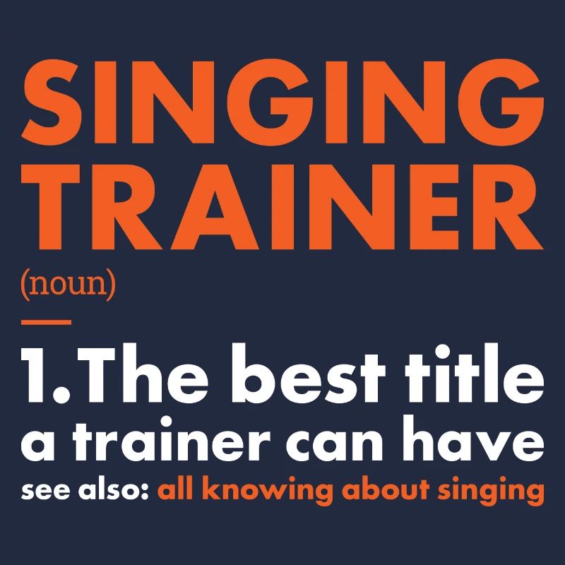 Singer Trainer Definition Singing