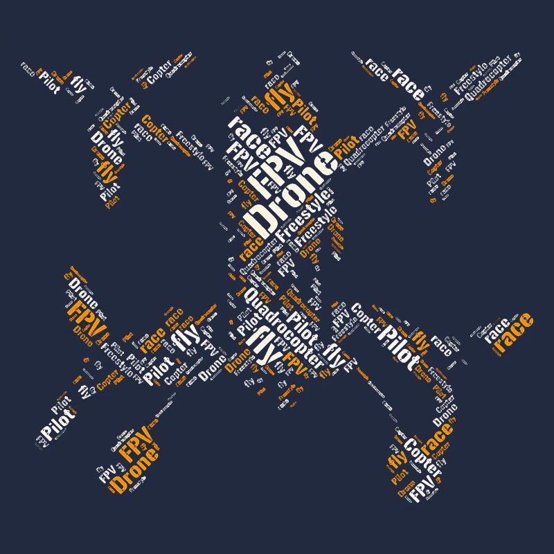 Quadrocopter FPV Drone Copter Pilot RC Aviator