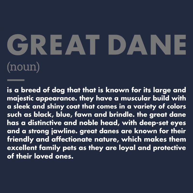 Great Dane Definition