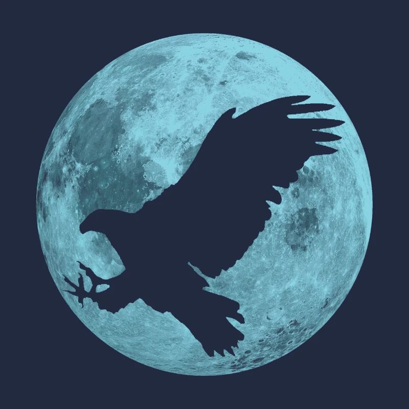 Eagle full moon