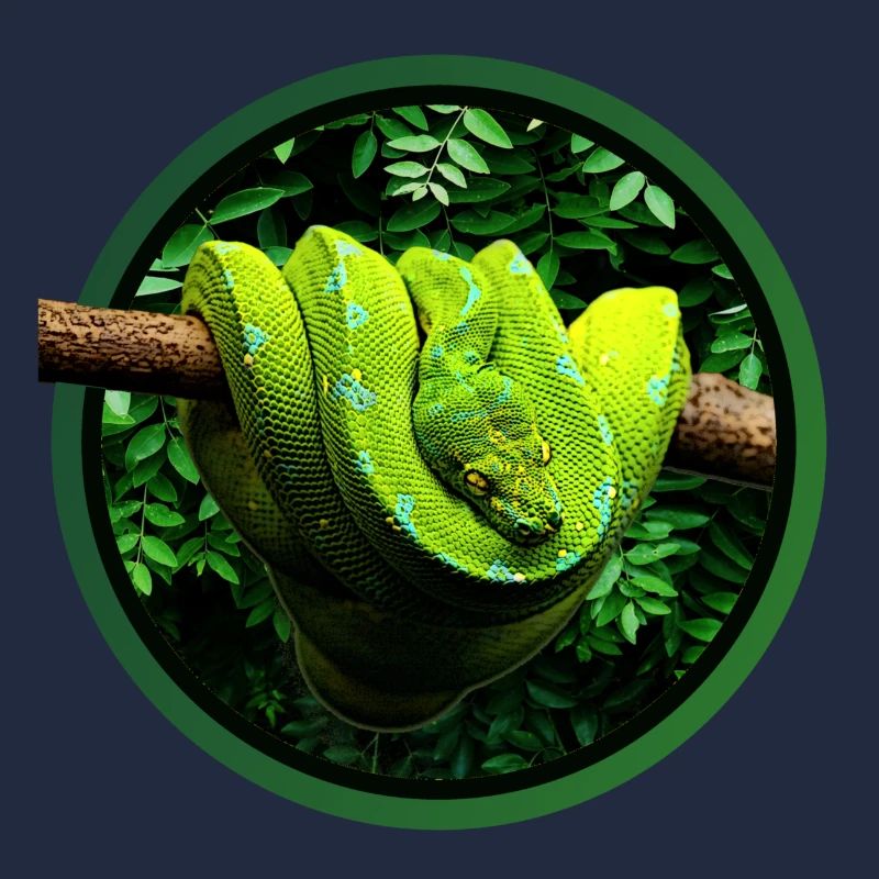 Green Tree Python Reptile Keeper Chondro Fan