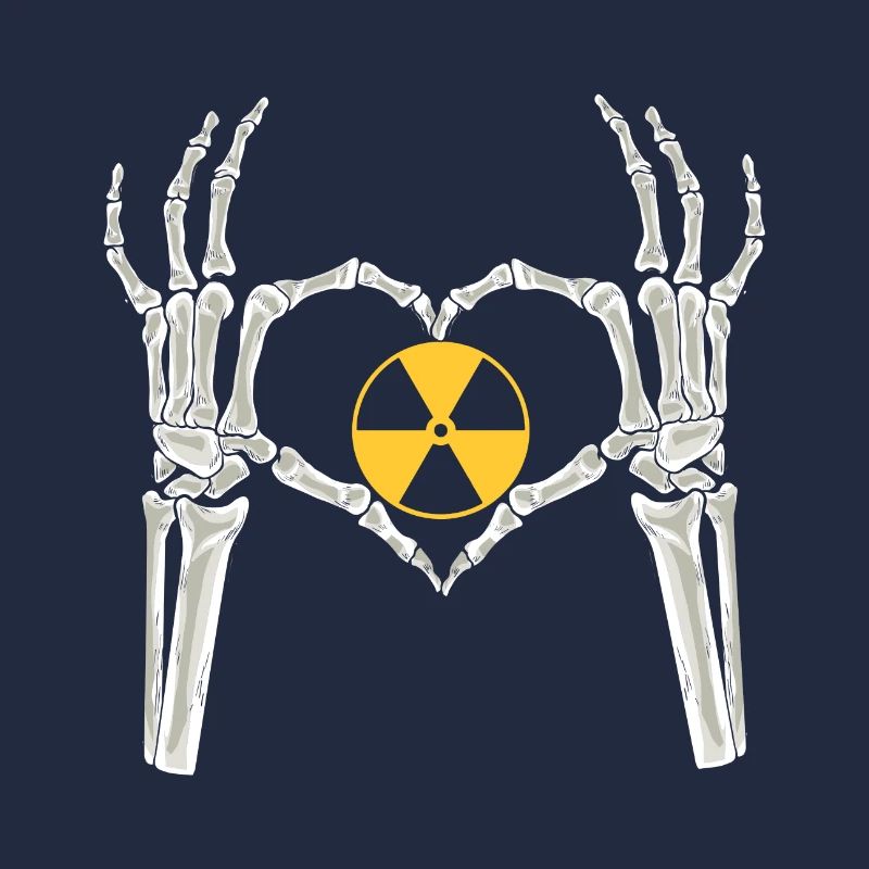 Radiologie Skelett Atom Techniker Student Geschenk