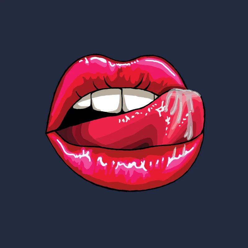 Lick the Lips coloré
