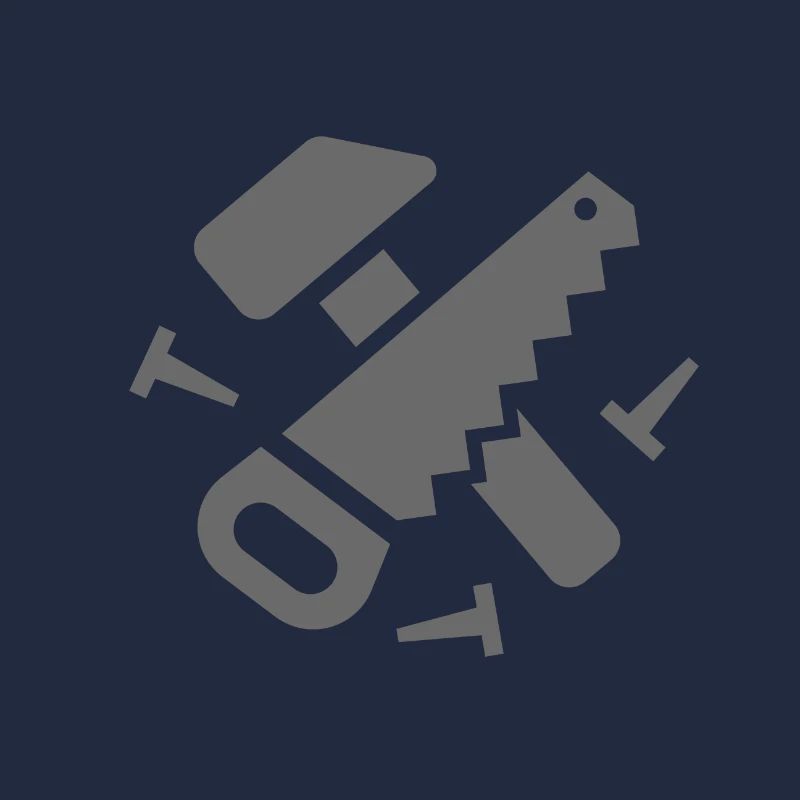 Hammer Saw Work Icon