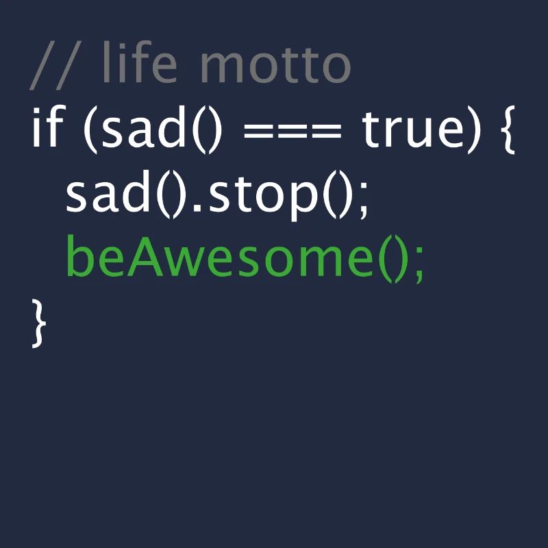 Informatique Nerd Geek programmeur lebensmotto