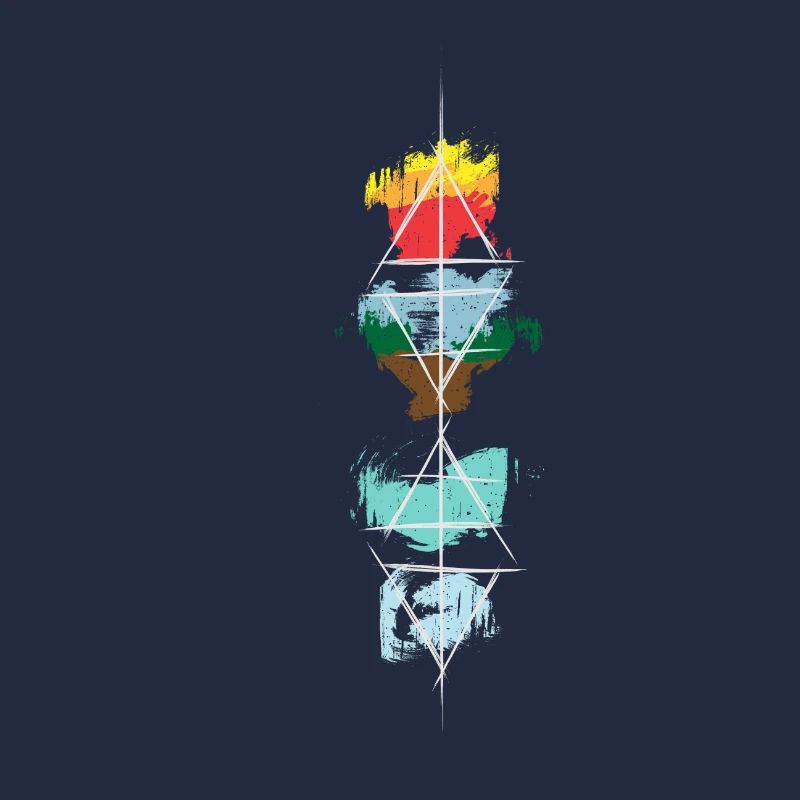 Alchemy Abstract Elements Fire Water Air Earth