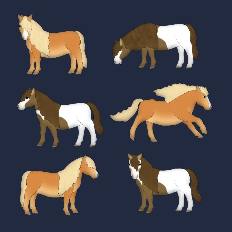 Shetlandpony Sélection