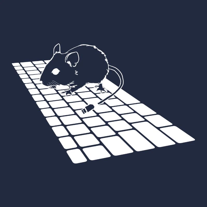 Mouse - Keyboard - Computer - Gift idea