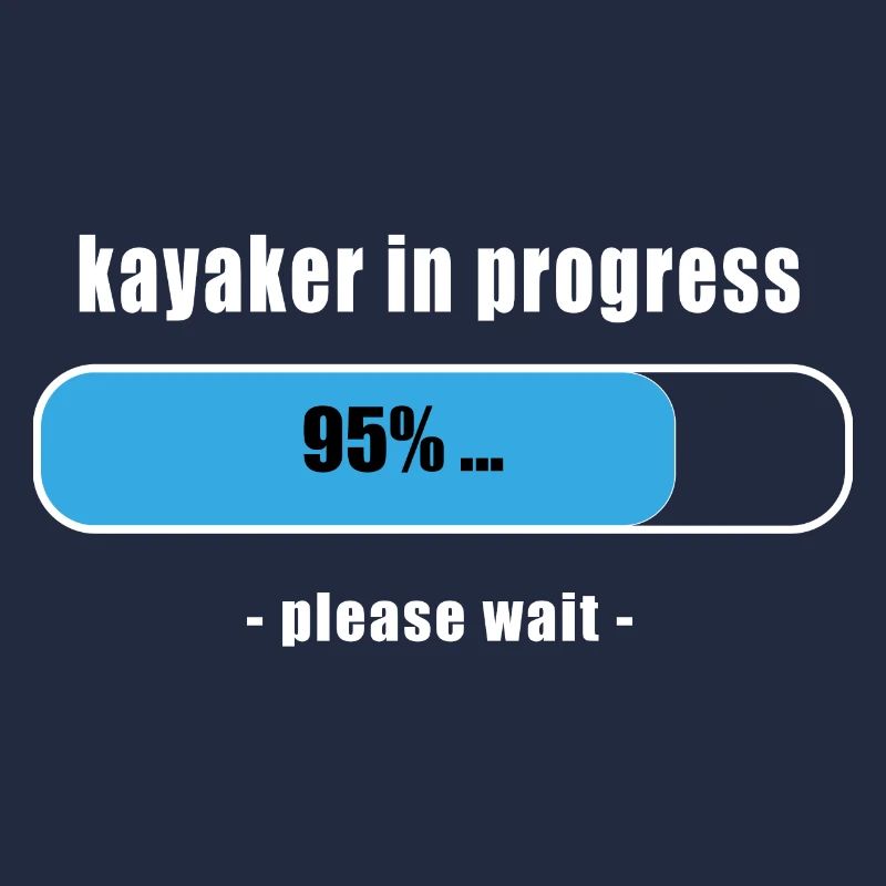 kayaker in progress