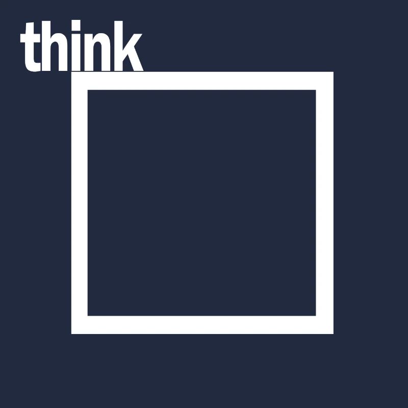 Think outside the Box Clever Querdenker blanc