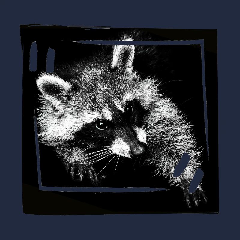 Niedlicher Waschbär