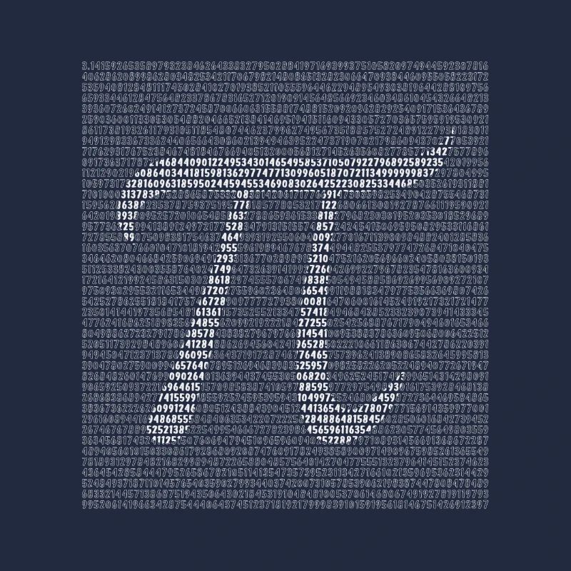 Math - PI with almost 3000 decimal places
